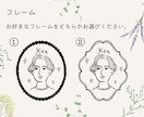 ぱっと目を引くおしゃれな似顔絵席札をお作りします 〜ゲストが喜ぶ、記憶に残る結婚式に〜 イメージ2