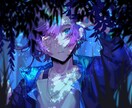 アイコン・1枚絵・キャラデザ等イラスト制作行います 期待しない程度に背景込でのお値段です！！ イメージ2