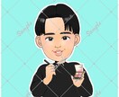 似顔絵イラスト・SNSアイコン描きます あなたの想いをカタチにします♪ イメージ5