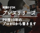 格安でプレスリリース書きます PR歴10年のプロが0から魅力的なラブレターを書きあげます イメージ1