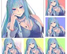 目を引くアイコンイラスト！レンタルします SNS、配信アプリでアイコンが定まらないあなたへのサポート イメージ9