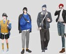 VTuber、歌い手、ゲーム等の立ち絵を描きます 綺麗で丁寧なイラストをお届け！差分もお作りします！ イメージ3