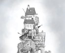 ノスタルジックな絵やスチームパンクな絵を描きます 世界観に合った絵・キャラクターの立ち絵等を提供します イメージ4