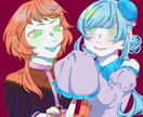 可愛い格好いいを提供します 魅力的で愛おしい、イラストを描かせていただきます！ イメージ4