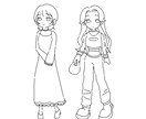ポップでシンプルなイラストをお描きします SNSなどのアイコンに！ポップ可愛いイラストを制作します イメージ1