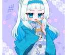 ぷにかわなSDキャラクターイラスト描きます 可愛い絵柄でクライアント様のご依頼キャラクターをSD絵に！ イメージ8