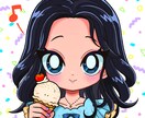 SNSなどで使えるアイコン制作します レトロな可愛いアニメイラストお探しの方に♪ イメージ4