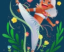 絵本風の癒し系イラスト描きます プロが絵本風のあったかいイラストを制作します！ イメージ2
