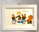 原画 温かい絵本風のイラスト作ります ライオンのところをお好きな動物に変える事も出来ます! イメージ1