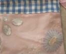 お好きな物に刺繍します 名前、ワンポイントアップリケ、リボン素材で刺すリボン刺繍など イメージ5