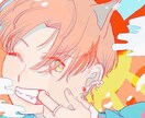 ゆるふわな女の子のアイコン描きます ふわふわした絵柄が好きな方にオススメです! イメージ4