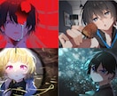 ボカロ・音楽作品向け◎魅せるMV一枚絵を制作します 歌ってみた・オリジナル曲・CD配信ジャケット・キービジュアル イメージ3