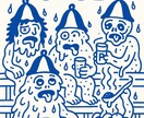 想いをカタチに。唯一無二のロゴデザインします 誰にも真似できない、クセが光るロゴを。 イメージ3