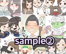 様々な用途のイラストオーダー受付ます 似顔絵やオリジナルキャラなど！手描きも受け付けてます！ イメージ3