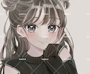 SNSに使えるアイコンを描きます 絵柄合わせOK！あなた好みの子を描きます！ イメージ4