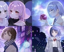 最短３日で納品！MVイラストや一枚絵を作成します 歌ってみたやボカロ曲のサムネ、mv用のイラスト、1枚絵等 イメージ10