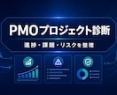 炎上前にPMOがプロジェクトを診断します 進捗・課題・リスクを60分で整理します イメージ1