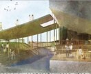 幻想的なパース(内外観)を描きます 建築内外装、プレゼン資料、3Dモデル、 イメージ7
