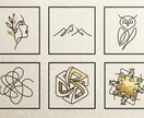 本質を輝かせるロゴを作成します 【aiデータ込み】【修正回数無制限】【キャンセル保証】 イメージ3