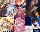 キャラクターの一枚絵ご製作いたします MVイラストやオリジナルキャラクターのイラストなど！ イメージ4