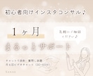 初心者向けインスタコンサルします 初心者向けインスタコンサル！気軽にご相談ください♪ イメージ1