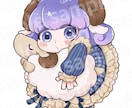 キラキラかわいいミニキャラを描きます 商用オプション有◎ミニキャラ・SDイラストをお探しの方へ♪ イメージ4