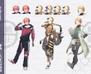 男の子アイコン/イラスト描きます Vtuber立ち絵/TRPG/配信者のイメ絵お任せあれ！ イメージ5