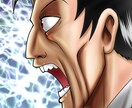新装版バキ風の横顔を描きます アイコンやファンアートプレゼントなど様々用途にご活用ください イメージ3