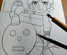 あなたの構想を漫画風フルカラーイラストにします おおざっぱな設定でも御協力させて頂きます。 イメージ2