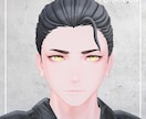メンズ髪型3Dモデル制作｜高品質仕上げます 理想のメンズ髪型を3D化｜VRChat用 イメージ5
