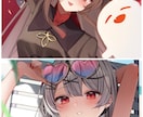 Vtuber!記念グッズ、サムネ用一枚絵を描きます 記念、配信、グッズ、サムネイル、歌ってみた動画に！ イメージ2
