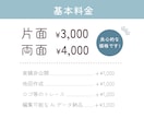 シンプルで魅力を伝えるショップカードを作ります ７月末まで特別価格でご提供中！お気軽に見積相談ください イメージ2