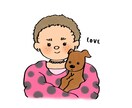 写真を元に描くほっこり優しい似顔絵描きます 写真より少しあたたかい、世界にひとつの似顔絵 イメージ4