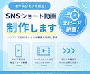 ショート動画編集します スピード納品・オールジャンル対応 イメージ1