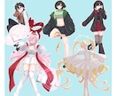 TRPG・ゲーム用の立ち絵製作致します 中性的な男性やかわいい女の子などお任せ下さい イメージ4
