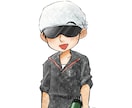 ブルーコース●雰囲気にてるイラスト描きます 人の目にとまるSNSアカウントにしちゃいましょうっ イメージ8