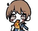 デフォルメイラスト描きます ゆる可愛い顔アップの専用アイコンイラストを作成します イメージ2