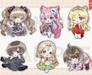 商用利用可！可愛いSDキャライラスト書きます アニメ調で可愛いキャラクターのイラスト制作 イメージ3