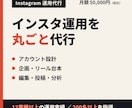 インスタ運用を企画〜分析まで丸ごと代行します 12業種以上の運用実績｜リール台本・編集・投稿まで対応 イメージ1
