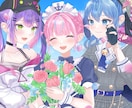 可愛いイラストおかきします 様々な用途・ご希望にそってお描きします！ イメージ3