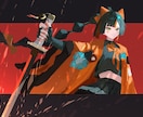 一枚絵・MV用イラストなどを承ります 油絵風で味のあるイラストを制作します。 イメージ4