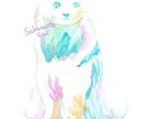 アナログでカラフルなペットの似顔絵を描きます アクリル絵の具で描くかわいい動物のイラストです イメージ7