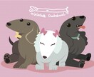 デフォルメで動物イラスト描きます ペット似顔絵、キャラクターデザイン、ポップなどおまかせを！！ イメージ3