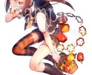 商用利用OK！アイコン、イラストお描きします SNSや動画用のサムネ、ヘッダー、立ち絵やキャラデザも！ イメージ3