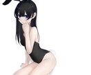 かわいい女の子のイラストをお描き致します 内気な女の子、儚げな女の子がお好みの方は是非ご応募ください。 イメージ6