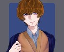SNSオリジナルアイコン作成します 自分だけのキャラクター、似顔絵でアイコンを作成します！ イメージ1