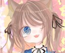 SNSアイコンなど女の子イラスト描きます SNSのアイコン等イラスト描きます。病みかわ、夢かわ女子 イメージ2