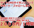 CMSサイポンの使い方についてプロがフォローします サイポン認定講師・認定クリエイターがご相談に乗ります イメージ1
