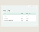 お店・教室のサービス紹介資料を5枚で作ります メニュー・料金・予約の流れを見やすく｜通話なし イメージ4