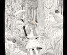 細やかで目を引くイラストを描きます 表紙やMV、グッズなど商用利用に特化した商品です イメージ7